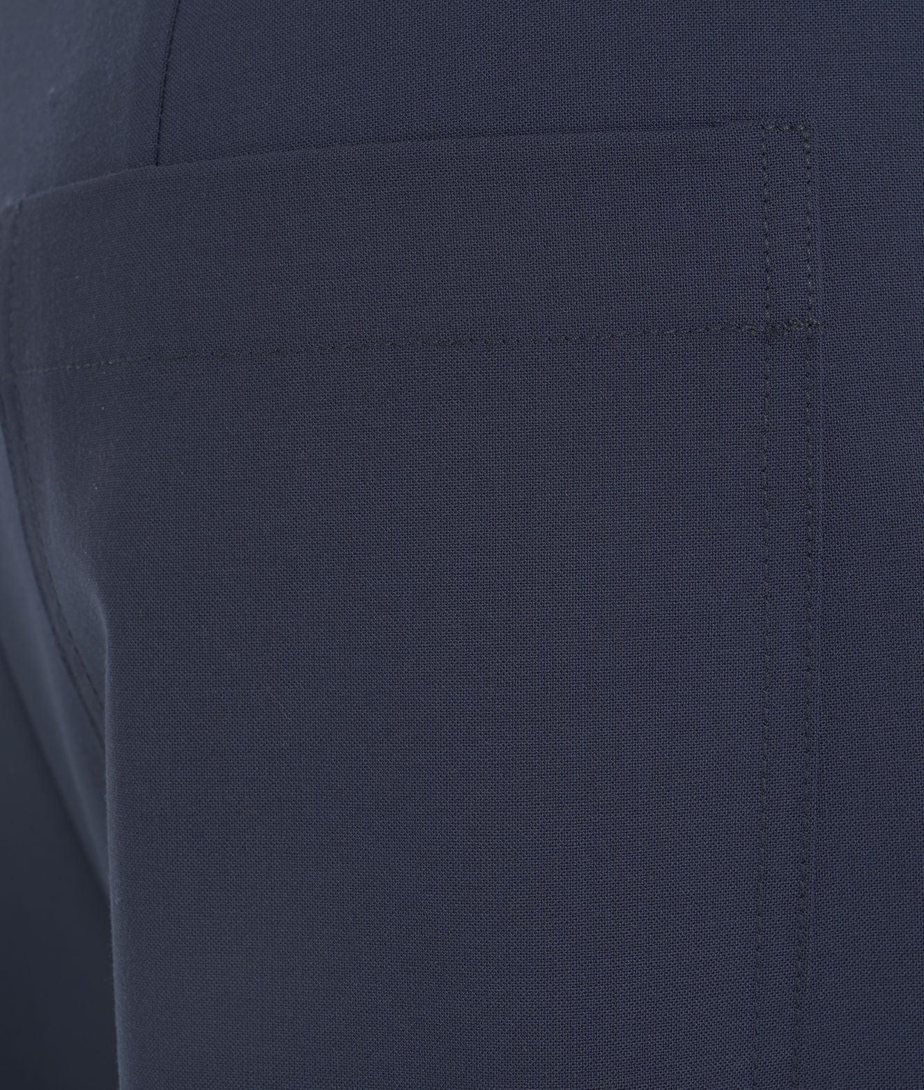 Wide leg pants in virgin wool blend Product Image