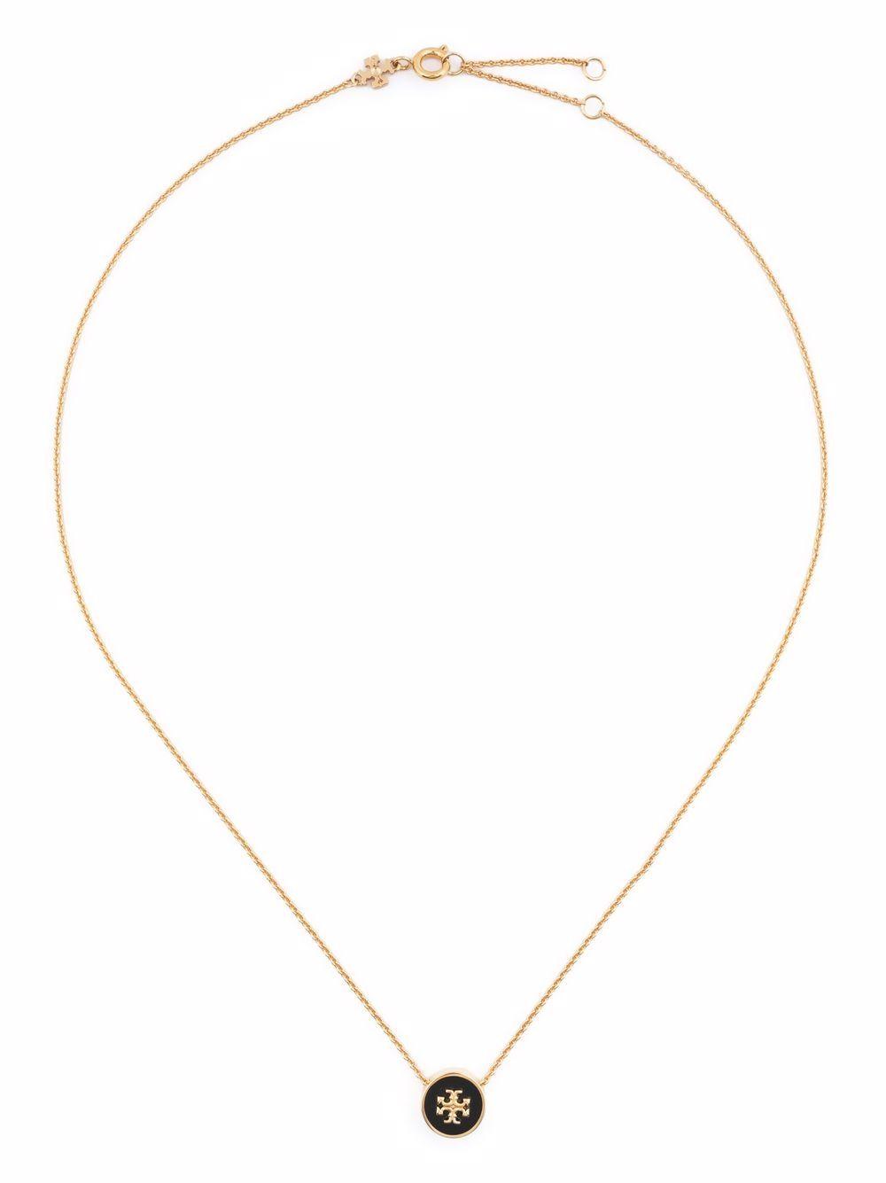 Kira enamel pendant necklace Product Image