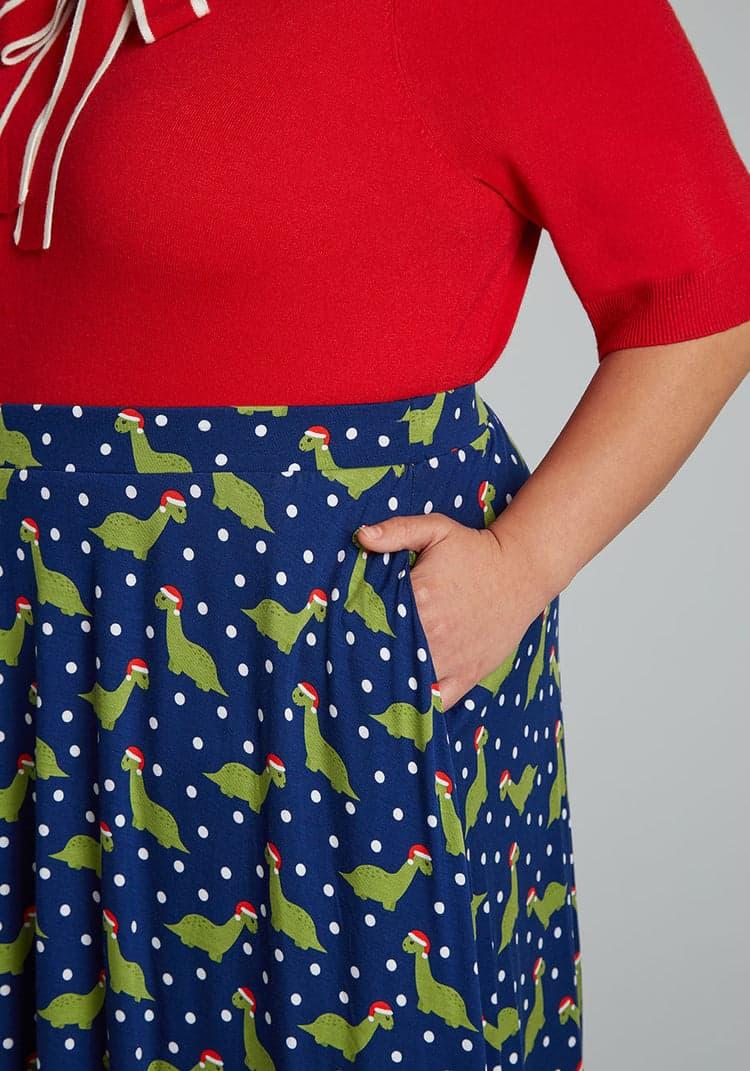 Excellence Attained Knit Midi Skirt Product Image