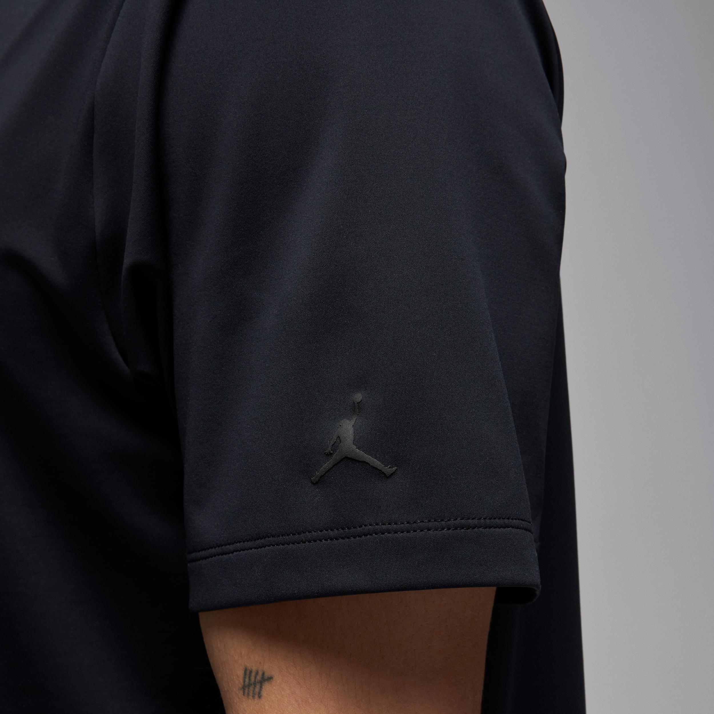 Mens Jordan Sport Mock-Neck Golf T-Shirt | IB3685-010 Product Image