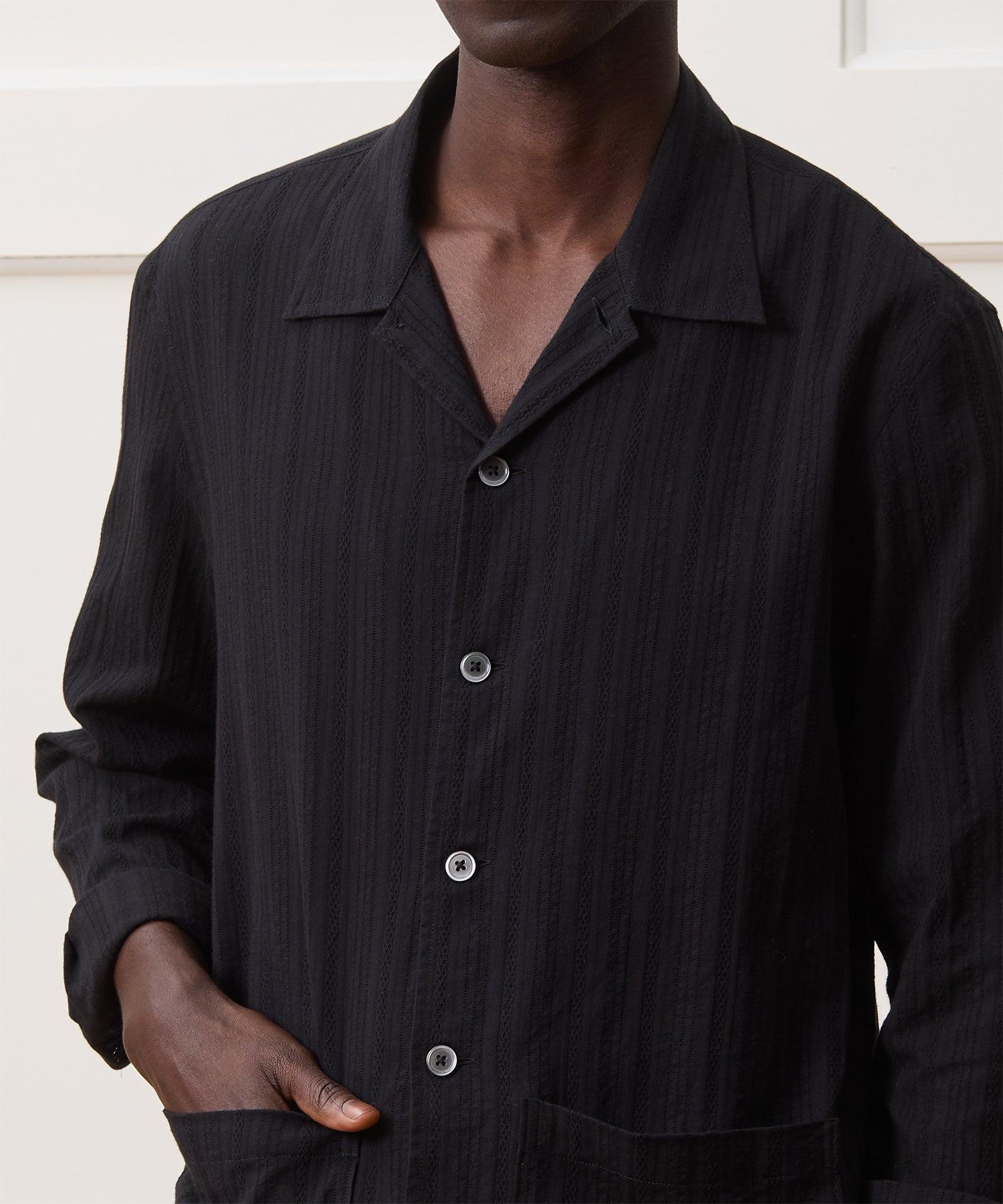 Cotton Jacquard Overshirt Product Image