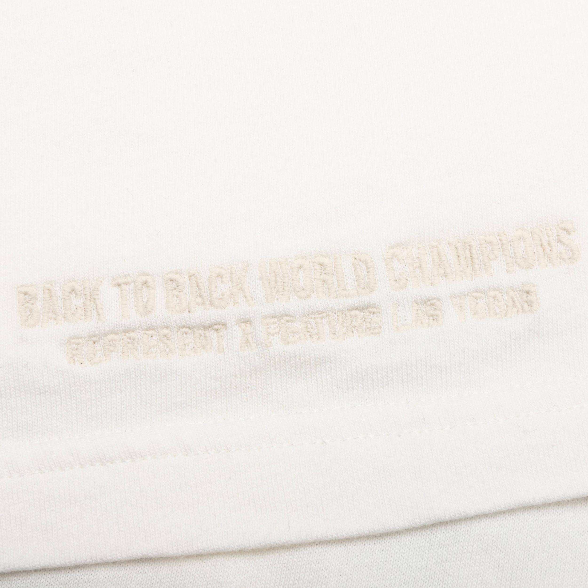 Feature x Represent Multi Logo T-Shirt - Flat White Male Product Image