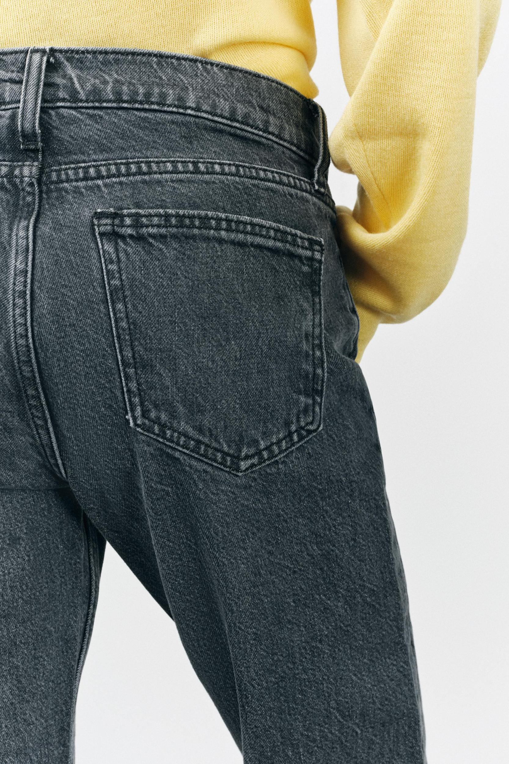 ZW COLLECTION LOW RISE STRAIGHT LEG JEANS Product Image