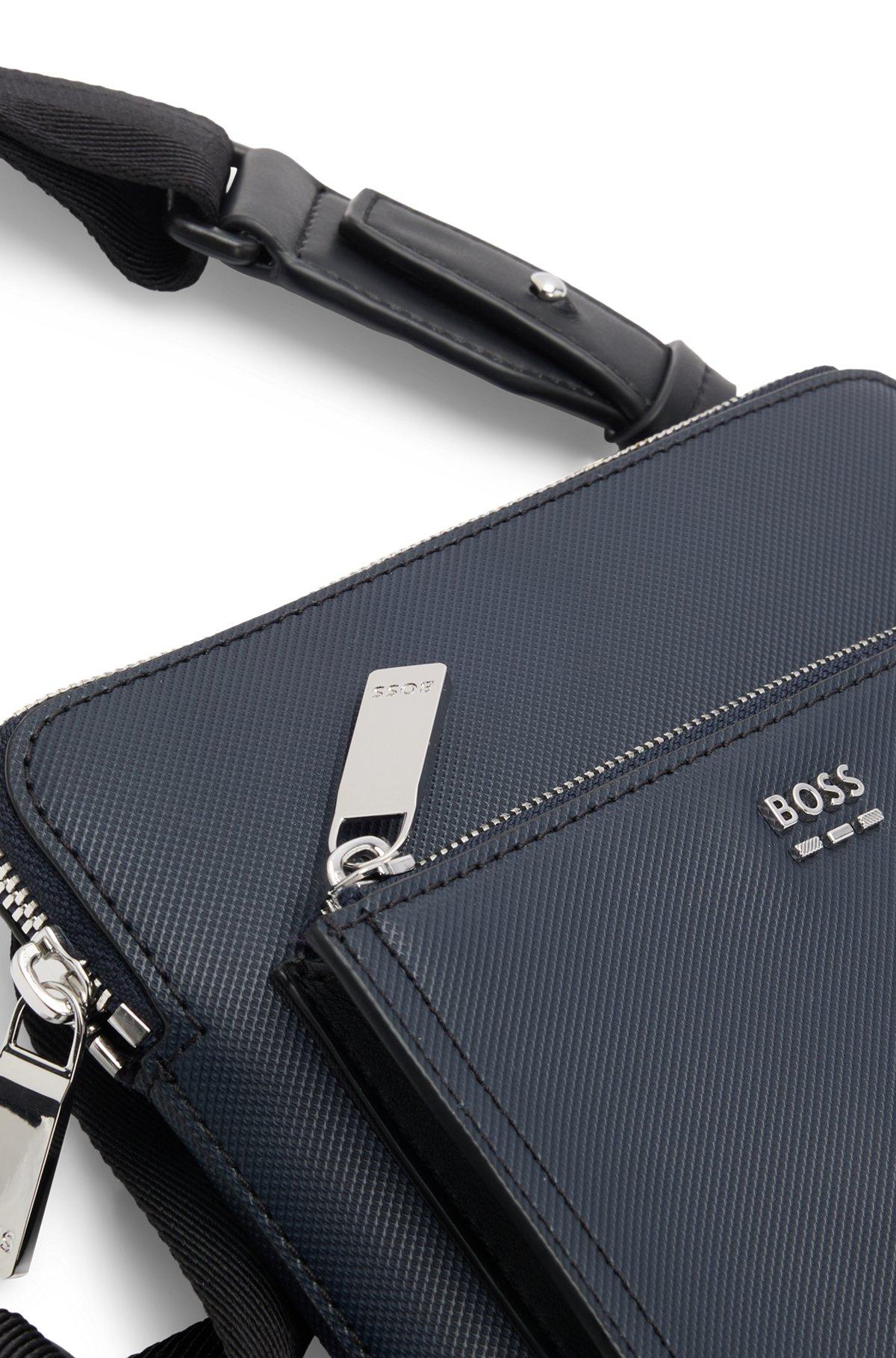 Textured envelope bag with logo hardware Product Image