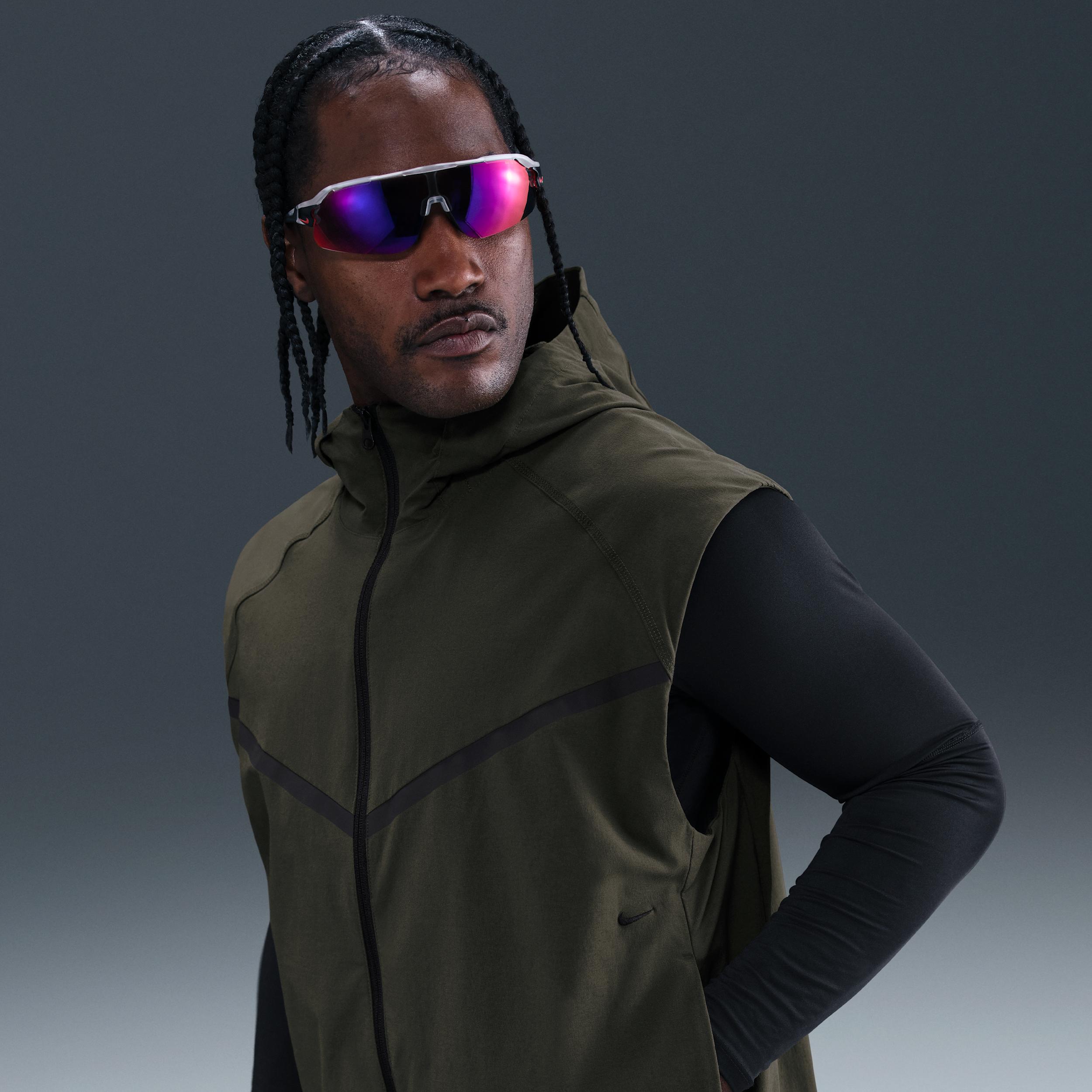 Nike Mens Tech Dri-FIT Woven Windrunner Vest | HV0982-355 Product Image