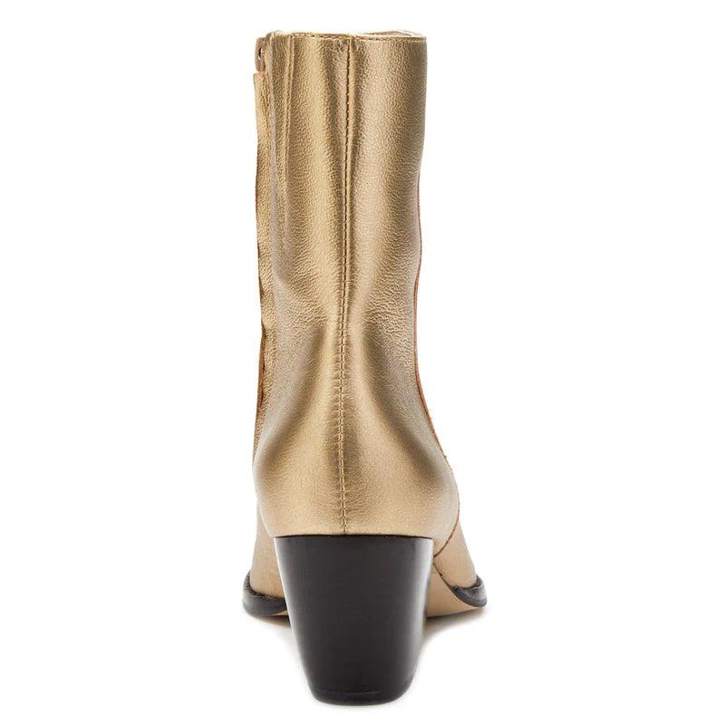 Caty Gold Ankle Boot Product Image