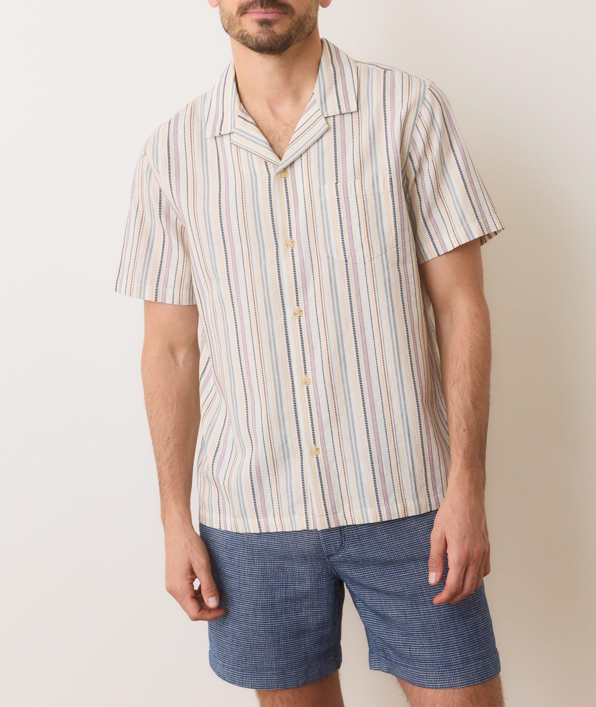 Stretch Selvage Short Sleeve Shirt Product Image