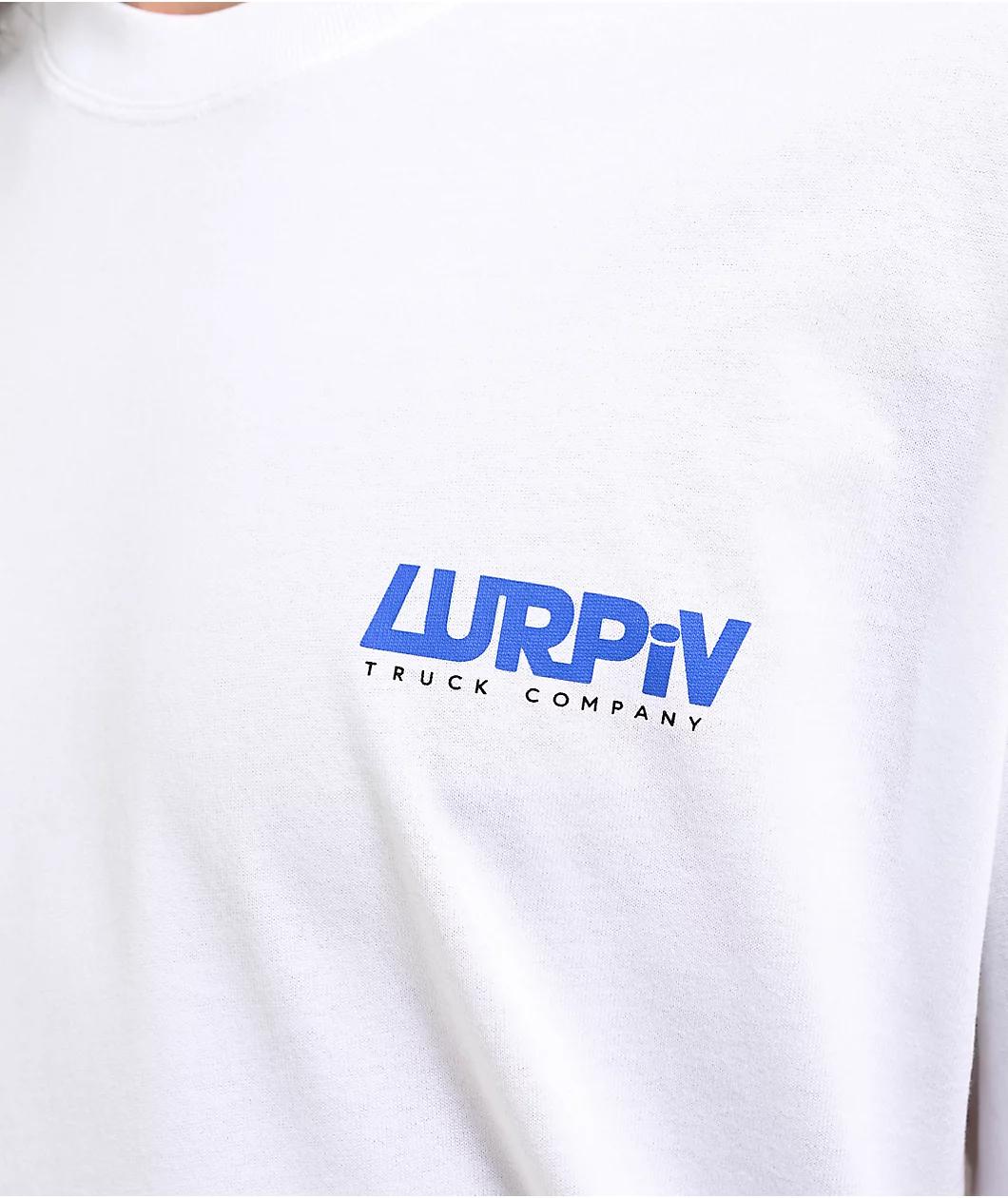 Lurpiv Logo White T-Shirt Product Image