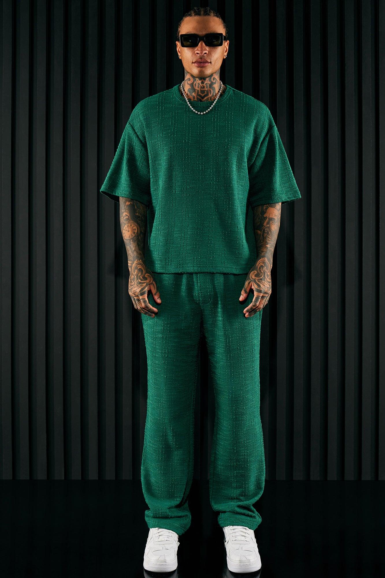 Jordan Textured Short Sleeve Tee - Green Product Image