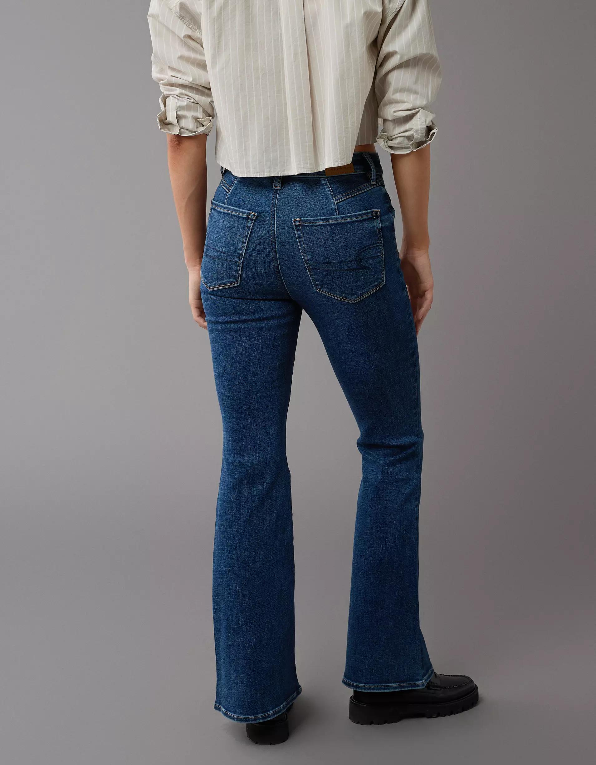 AE Next Level Super High-Waisted Flare Jean Product Image