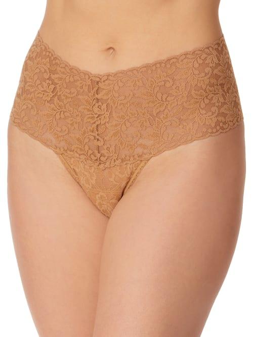 Signature Lace Retro Thong Product Image