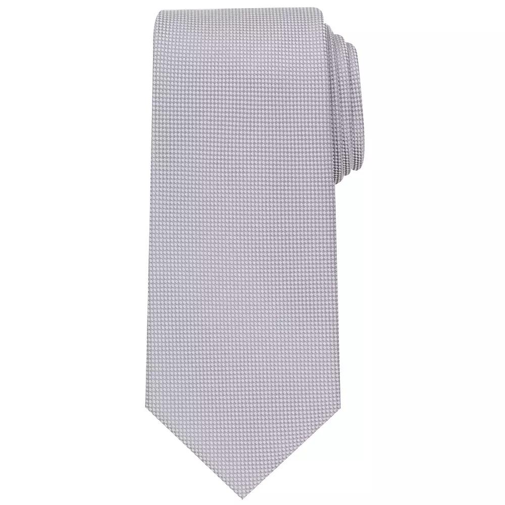 Men's Bespoke Solid Tie, Purple Oxford Product Image