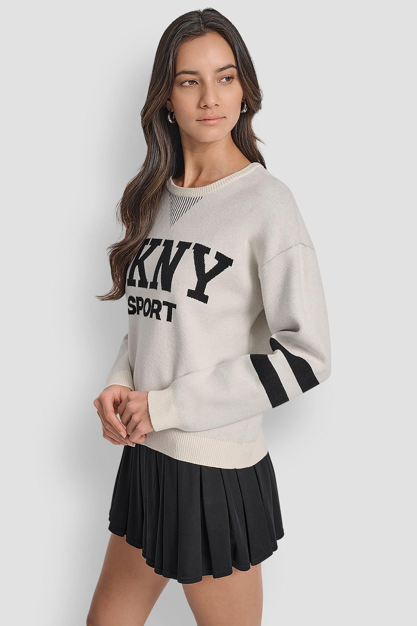 LOGO VARSITY JACQUARD SWEATER Product Image