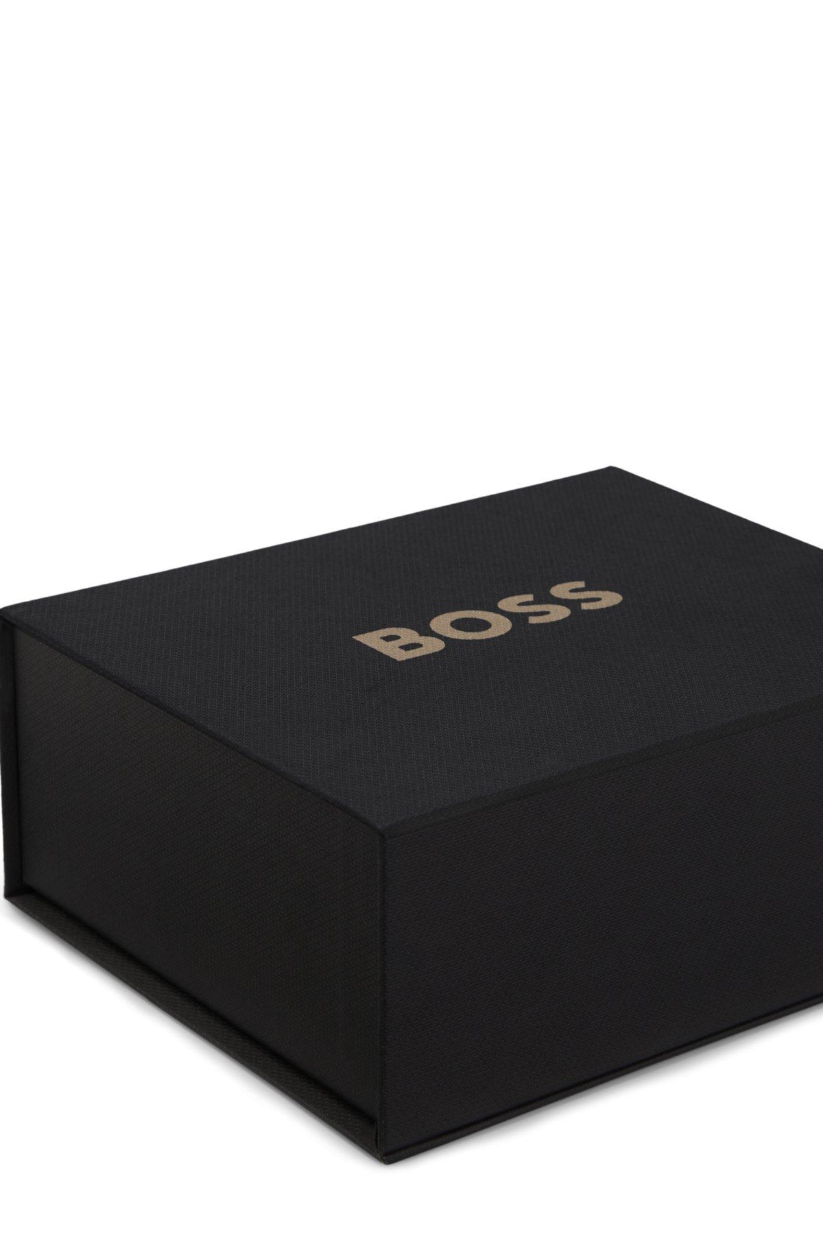 Italian-leather belt with contrast stitching Product Image