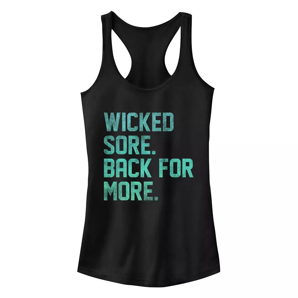 Juniors' Chin-Up Wicked Sore Ideal Racerback Tank Top, Girl's,  Product Image