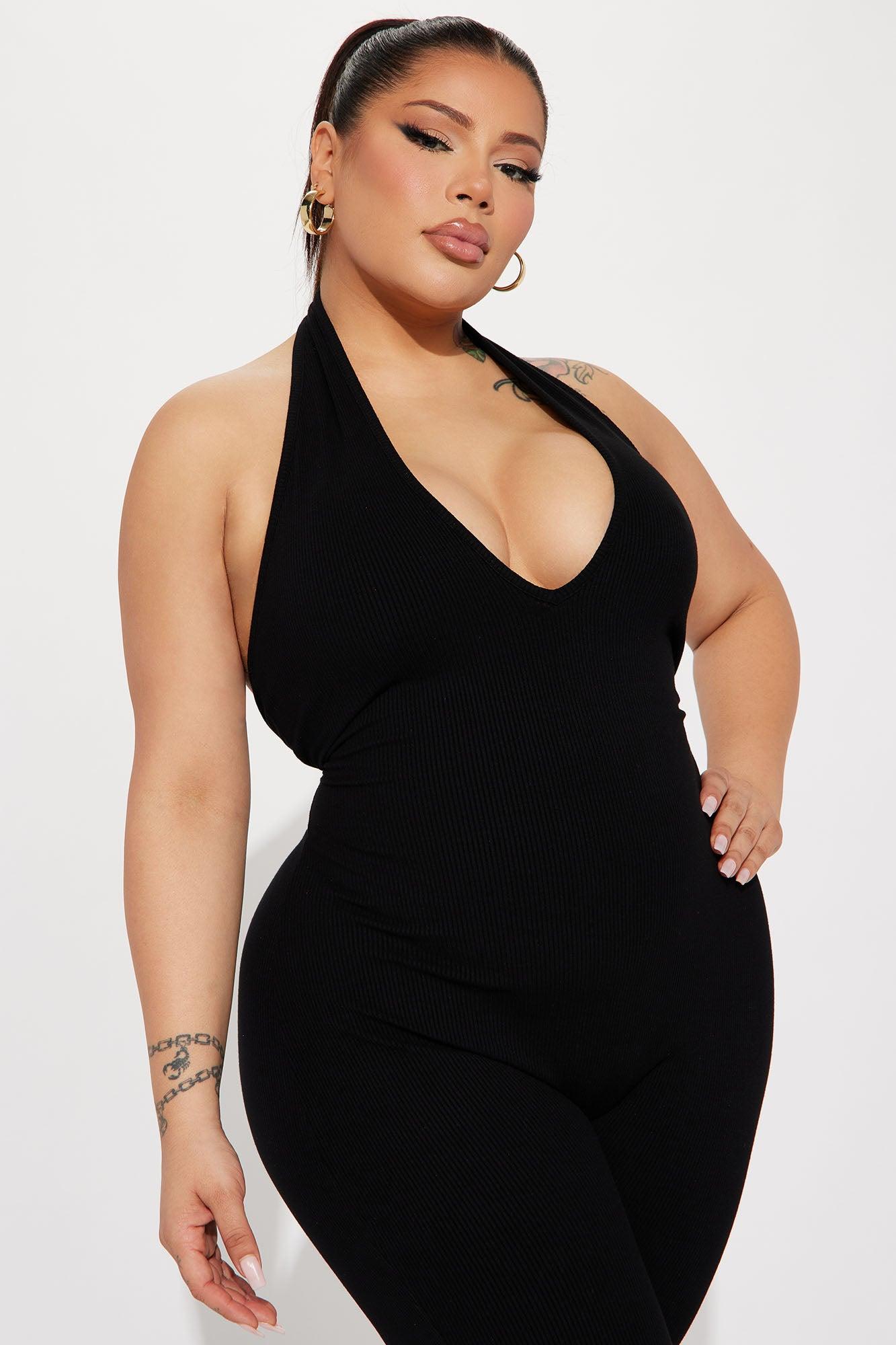 Taytum Snatched Jumpsuit - Black Product Image