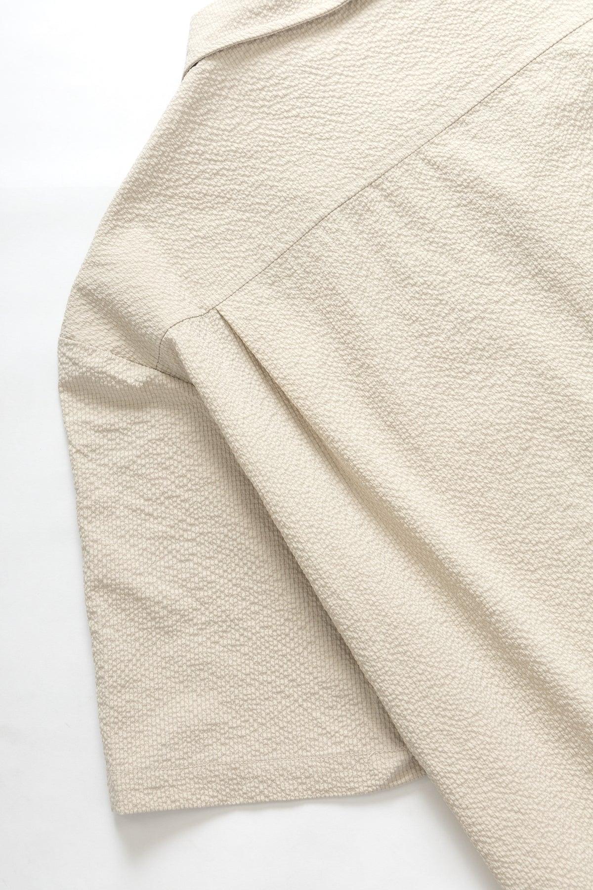 Blacksmith - Seersucker Resort Shirt - Dove Product Image