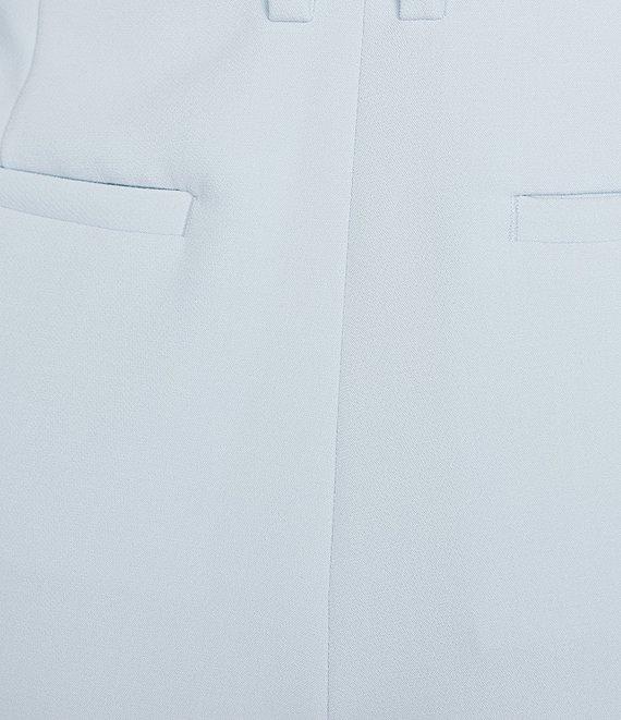Gibson & Latimer Perfect Fit Woven High Rise Pleated Front Coordinating Suiting Wide Leg Trousers Product Image