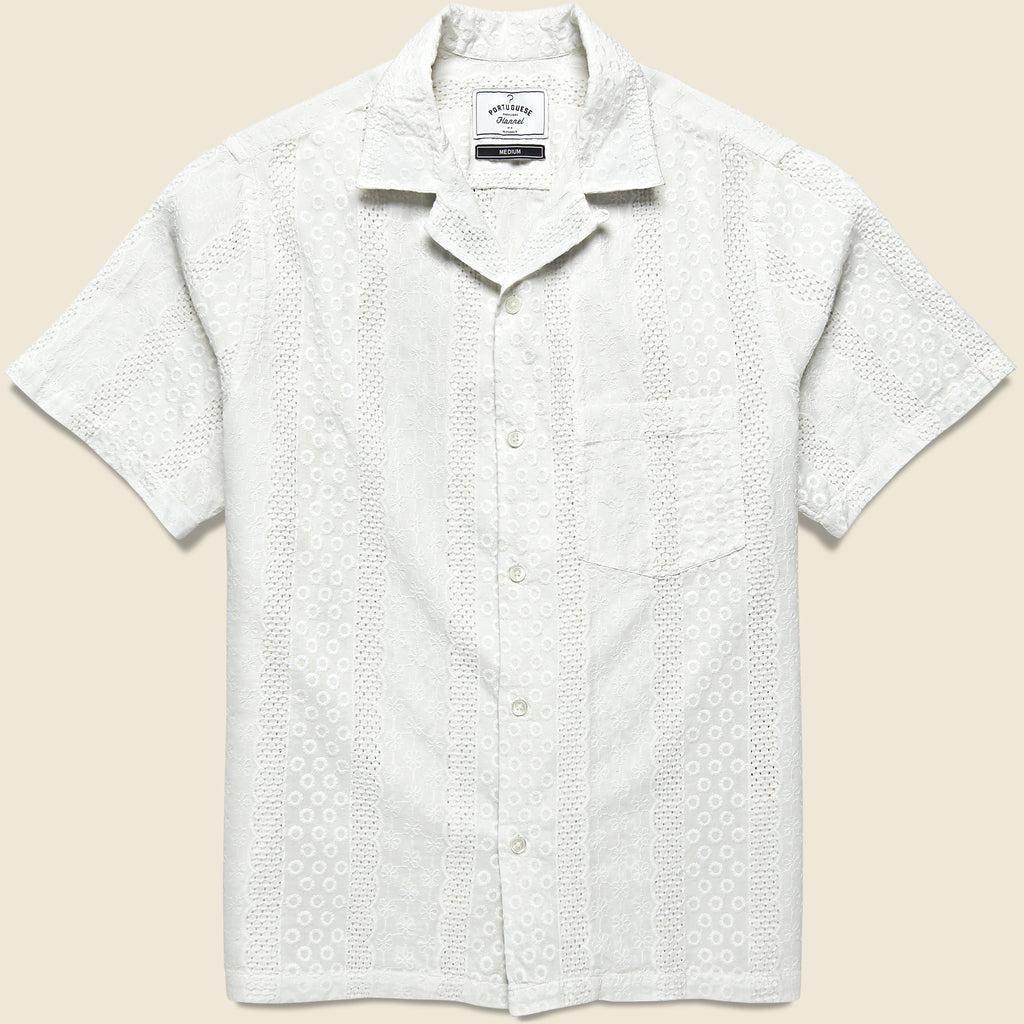 Santos Camp Shirt - White Product Image