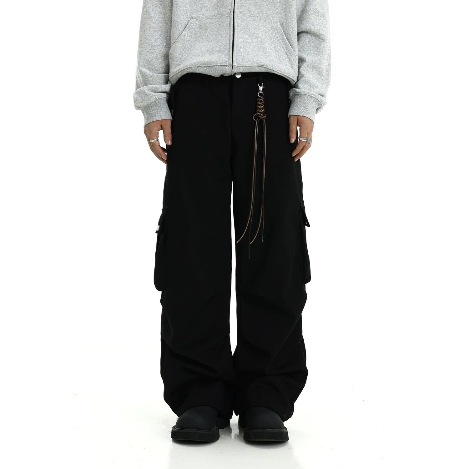 RT No. 10816 WIDE STRAIGHT CARGO PANTS Product Image