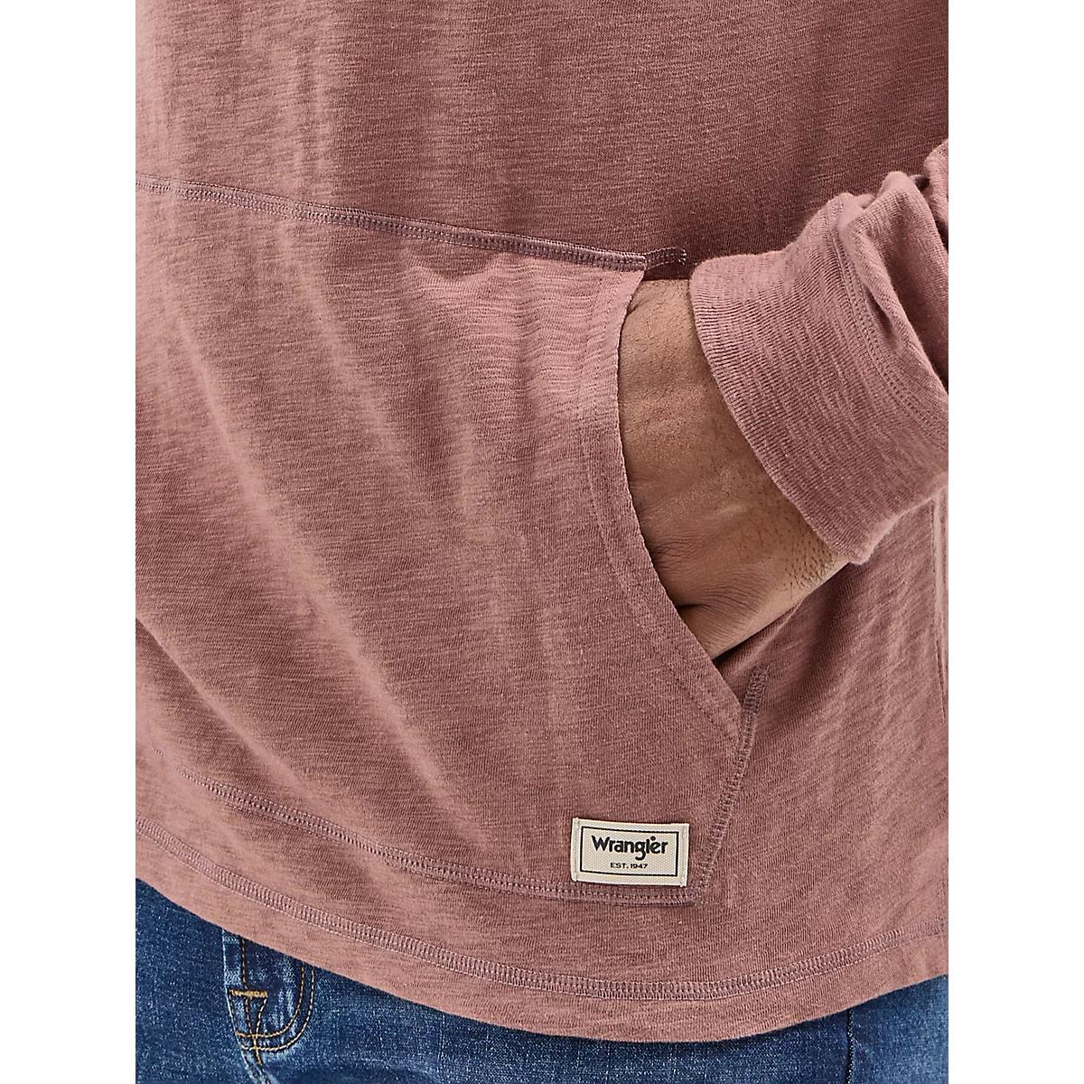 Men's Lightweight Hooded Pullover in Nutmeg Product Image