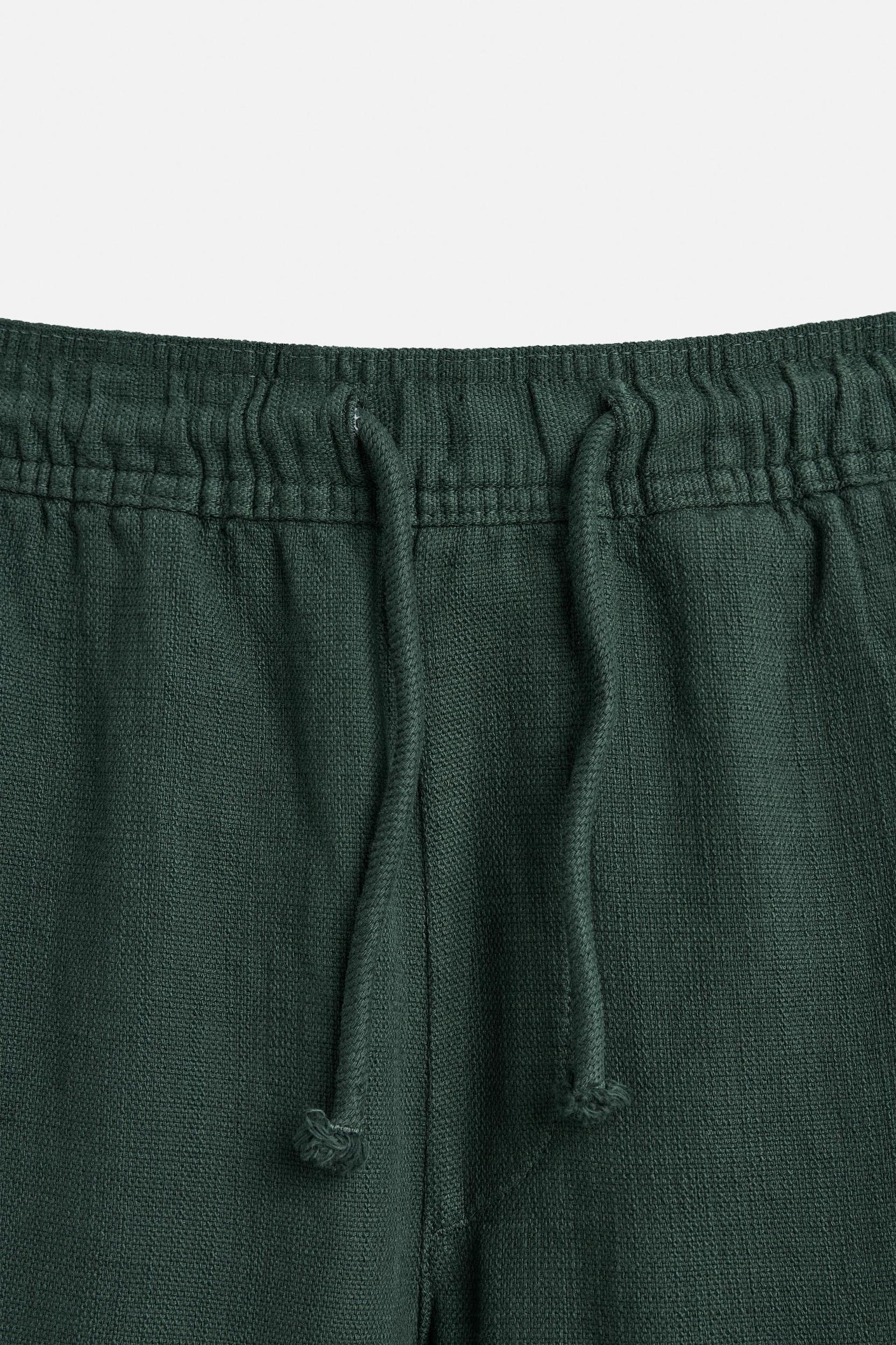 TEXTURED RELAXED FIT PANTS Product Image