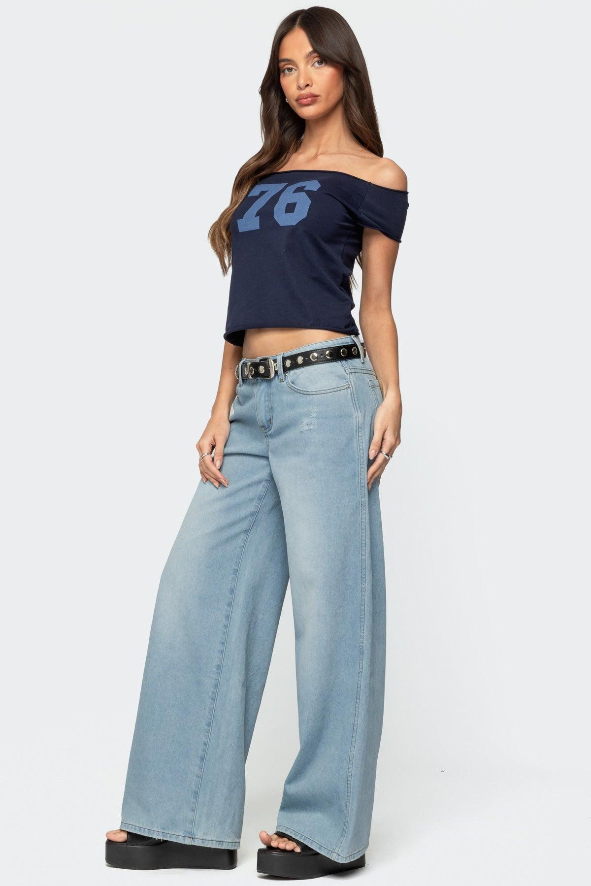 76 Off Shoulder Top Product Image