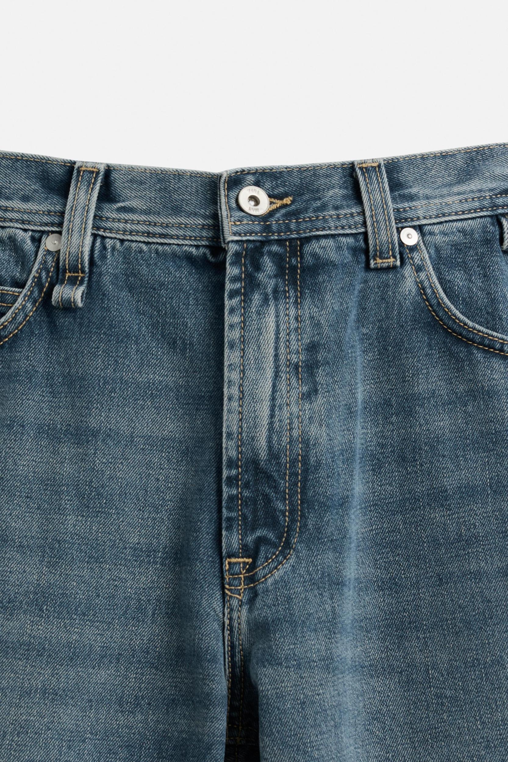 BAGGY FIT CARPENTER DENIM SHORTS Product Image