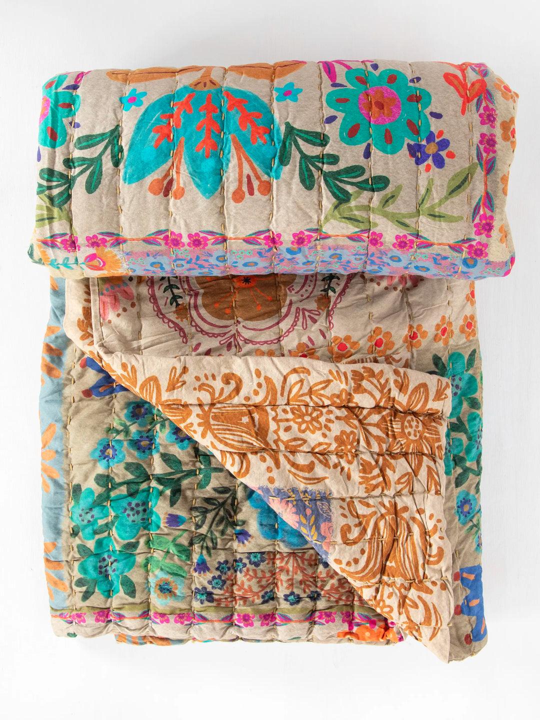 Bungalow Reversible Cotton Euro Sham Product Image