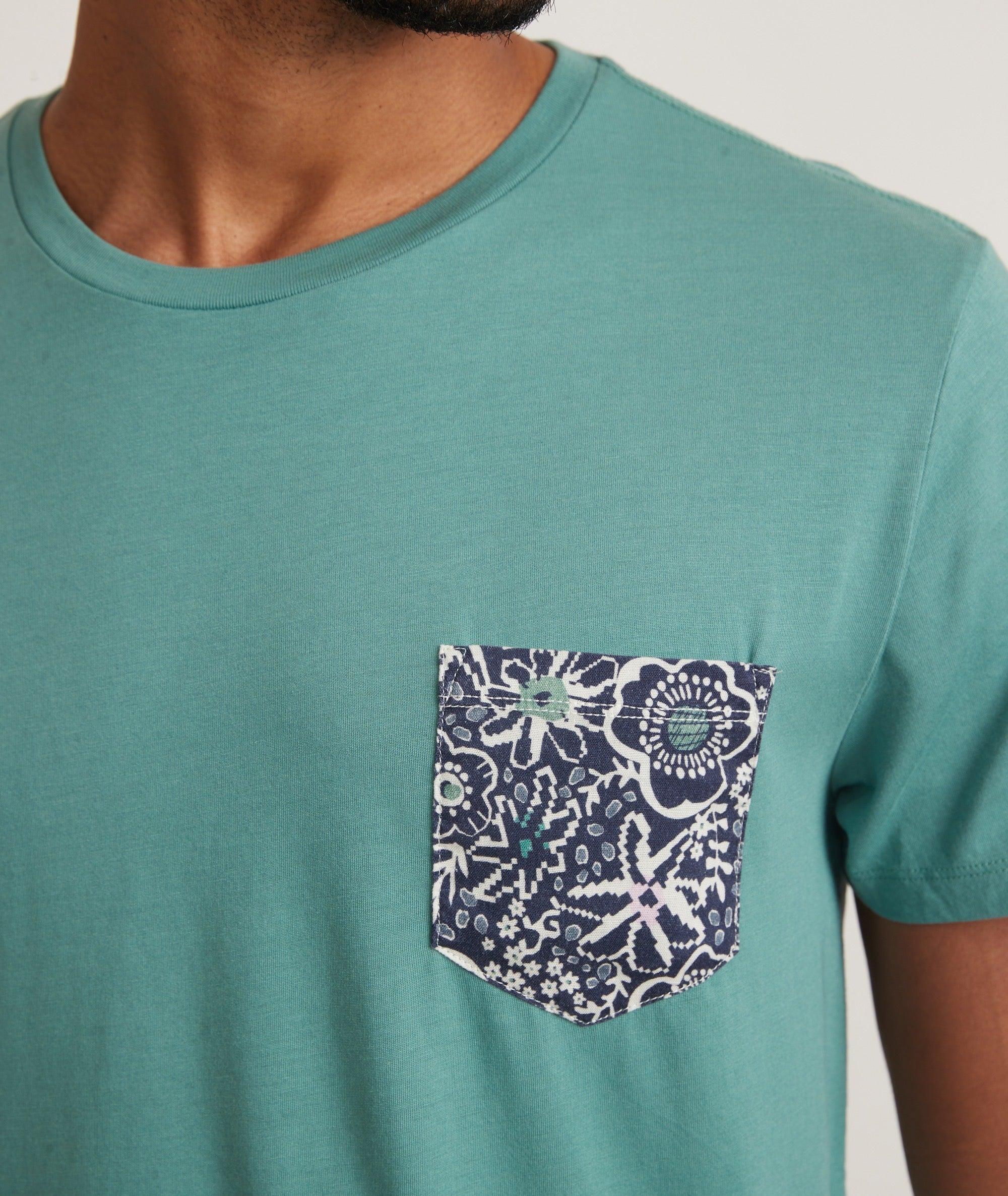 Signature Printed Pocket Tee Product Image