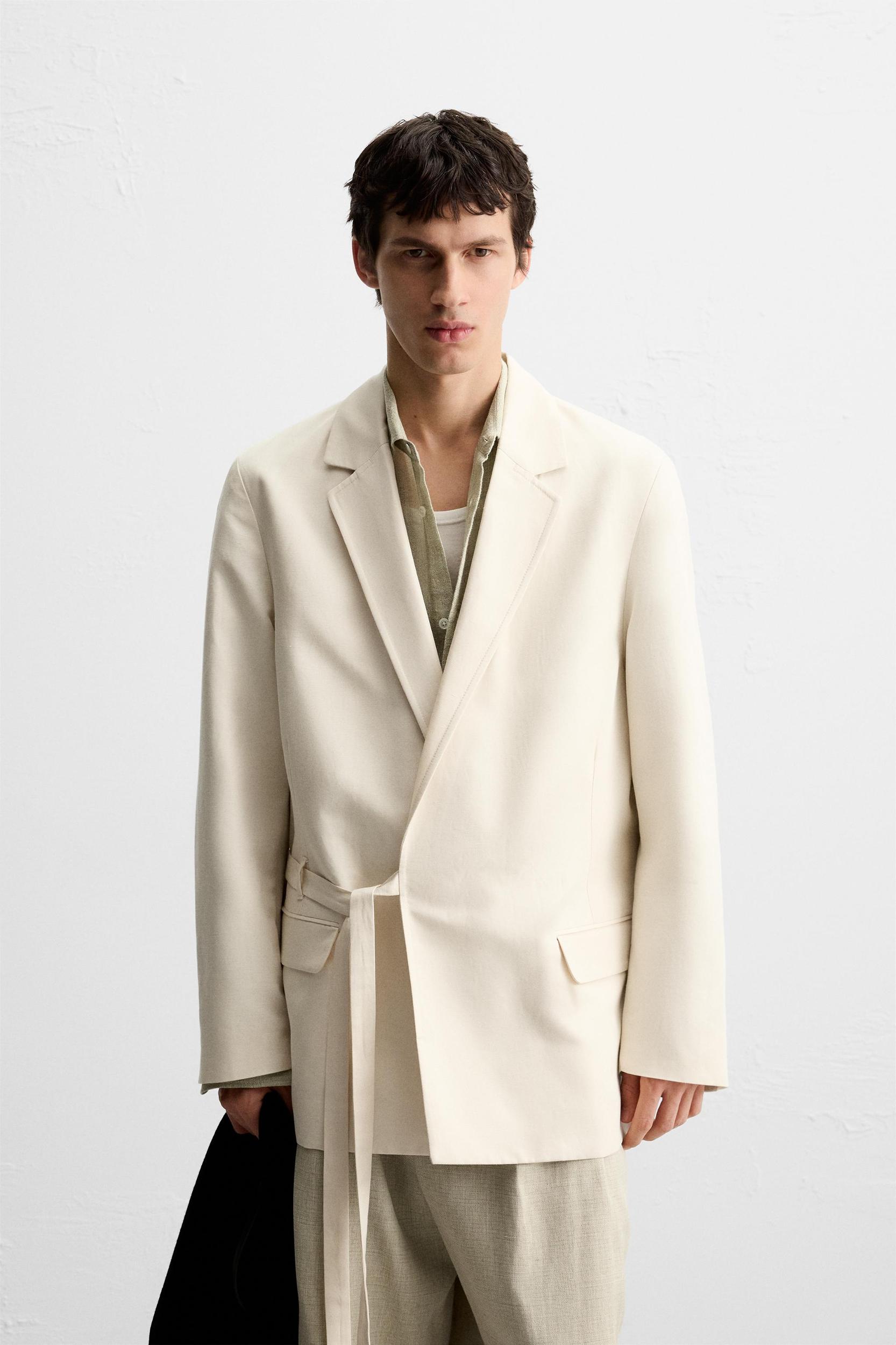 TIE SUIT BLAZER Product Image