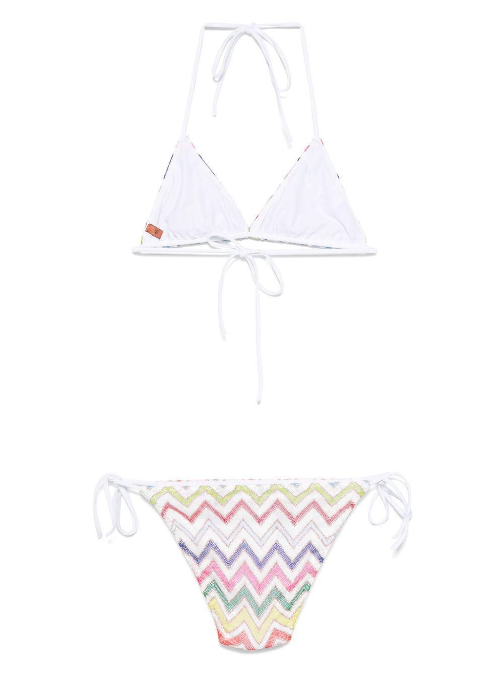 zigzag-print bikini Product Image