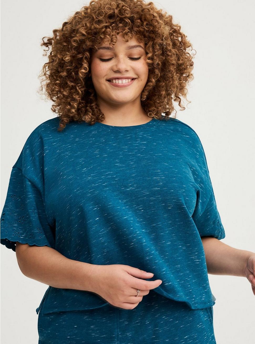 Drop-Shoulder Crew Tee Product Image