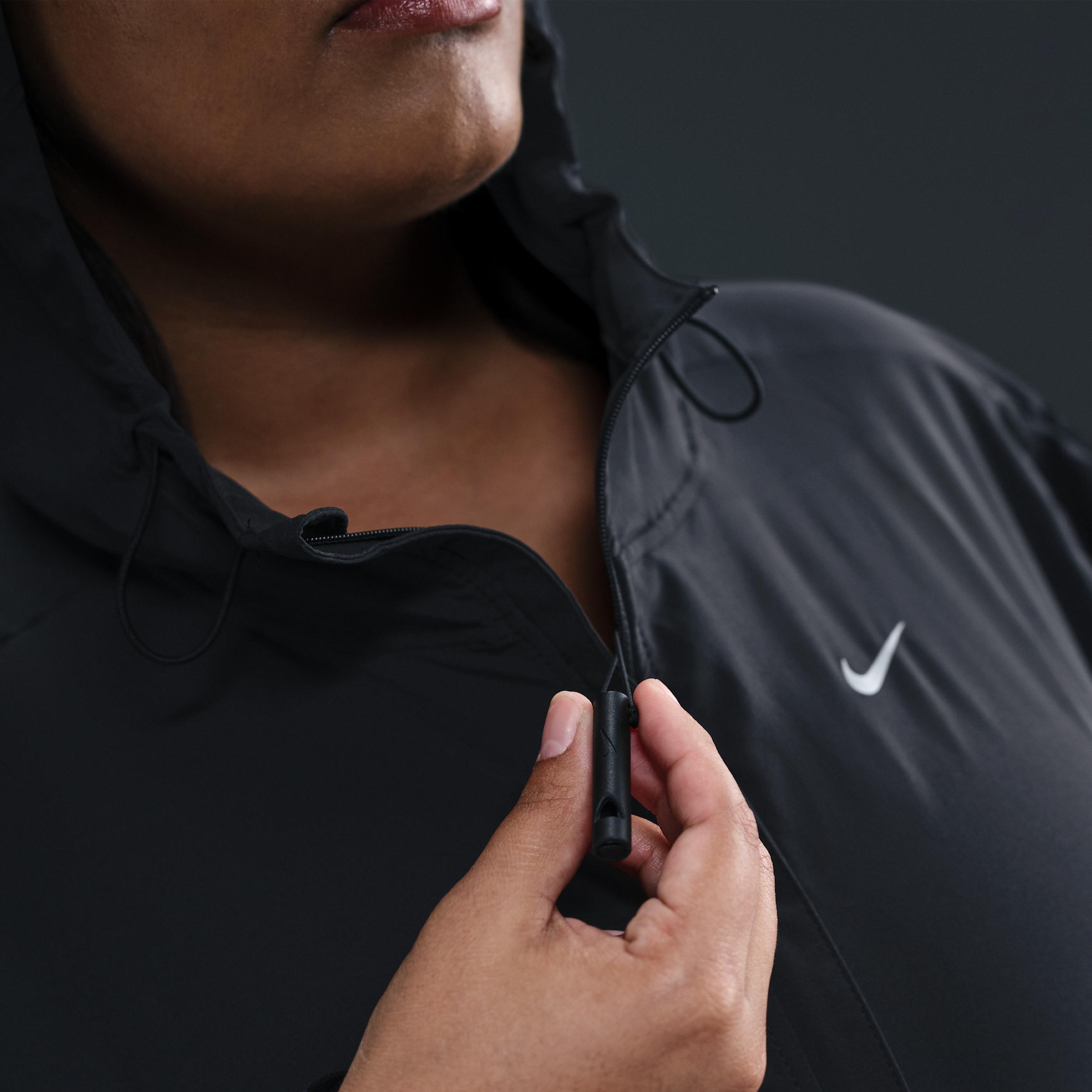 Nike Womens Swift Repel Packable Running Jacket (Plus Size) | HQ0652-010 Product Image