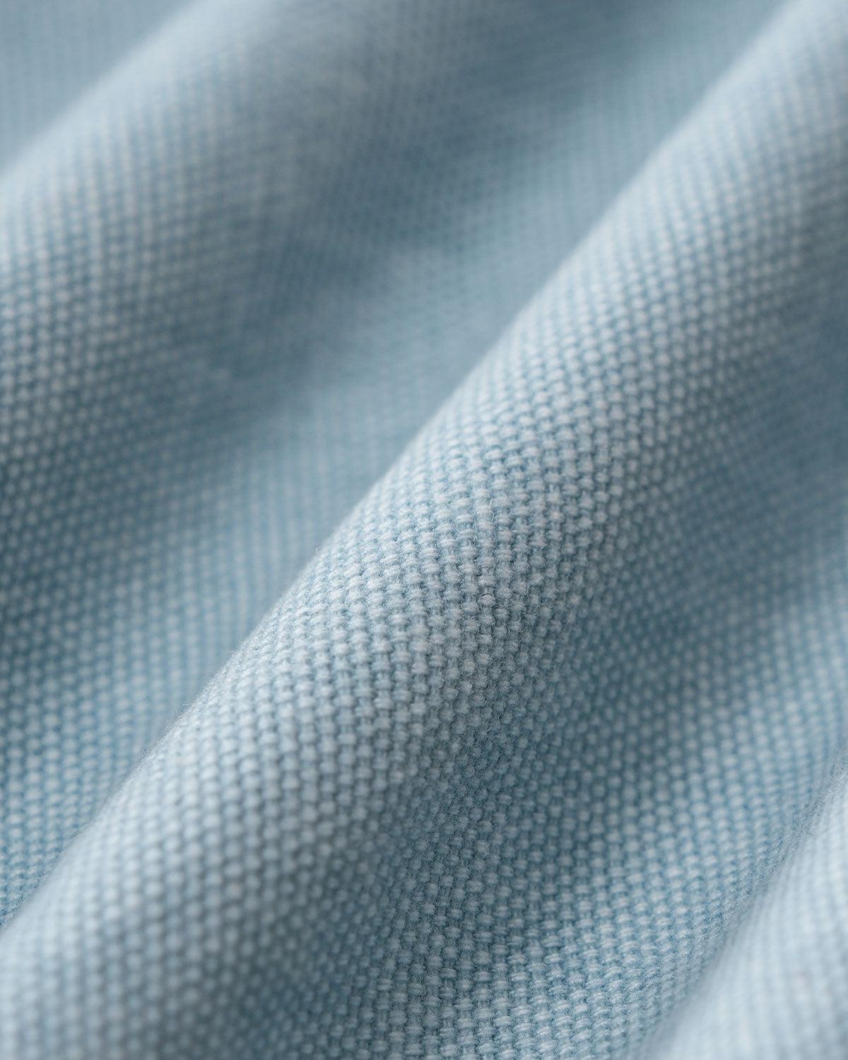 Blue Ruched Belted Shorts Product Image