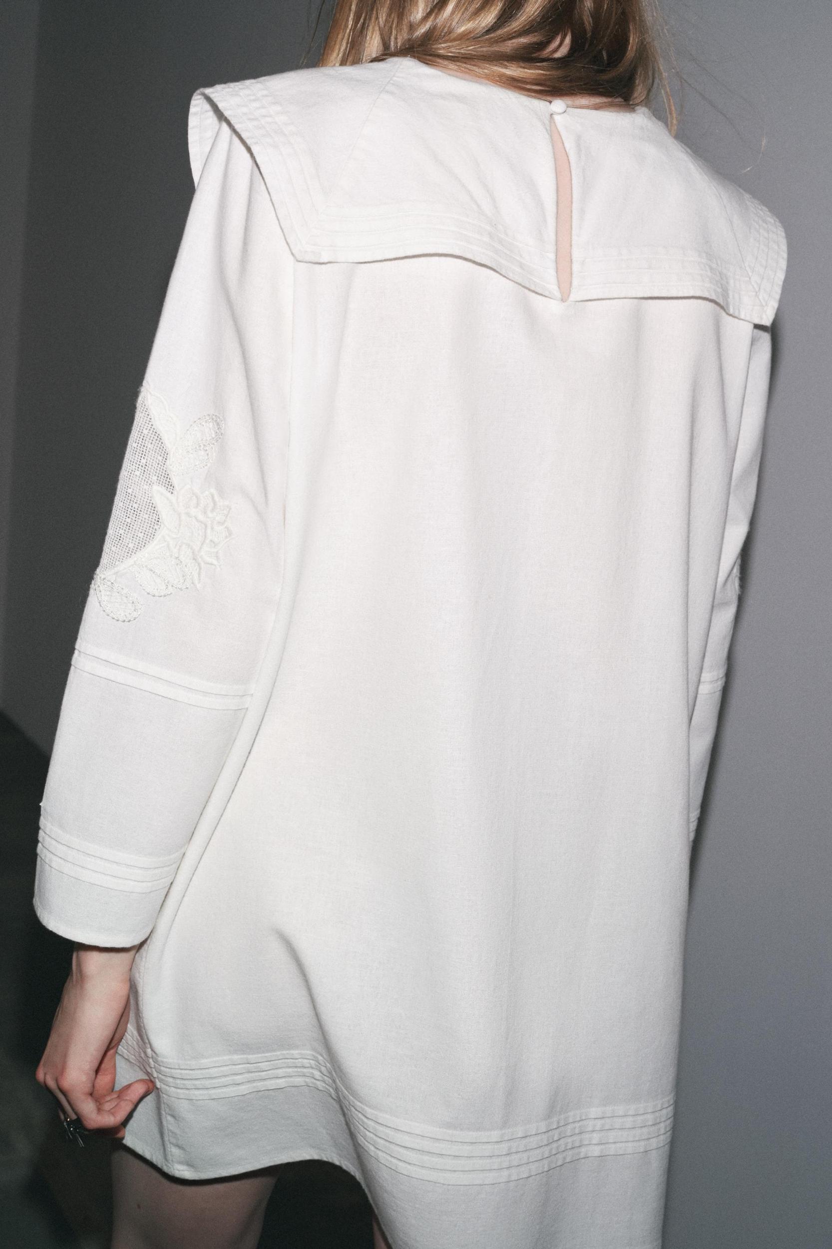 ZW COLLECTION EMBROIDERED SHORT DRESS Product Image