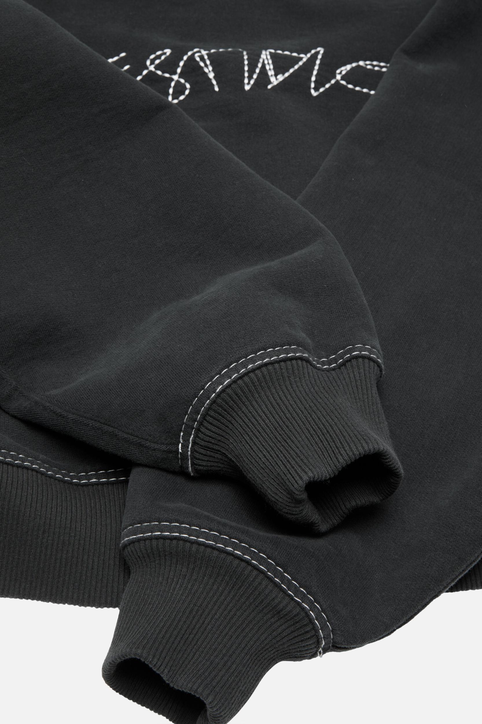 Hooded zip-up sweater Product Image