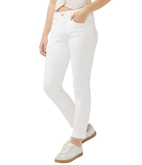 Silver Jeans Co. Stretch Denim Boyfriend Slim Jeans Product Image