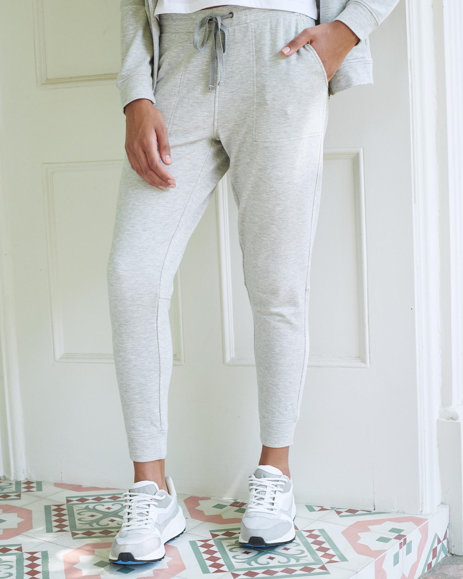 Quince | Women's Fleece Sweatpants Supersoft Fleece Lounge Pants, Lenzing Modal Product Image
