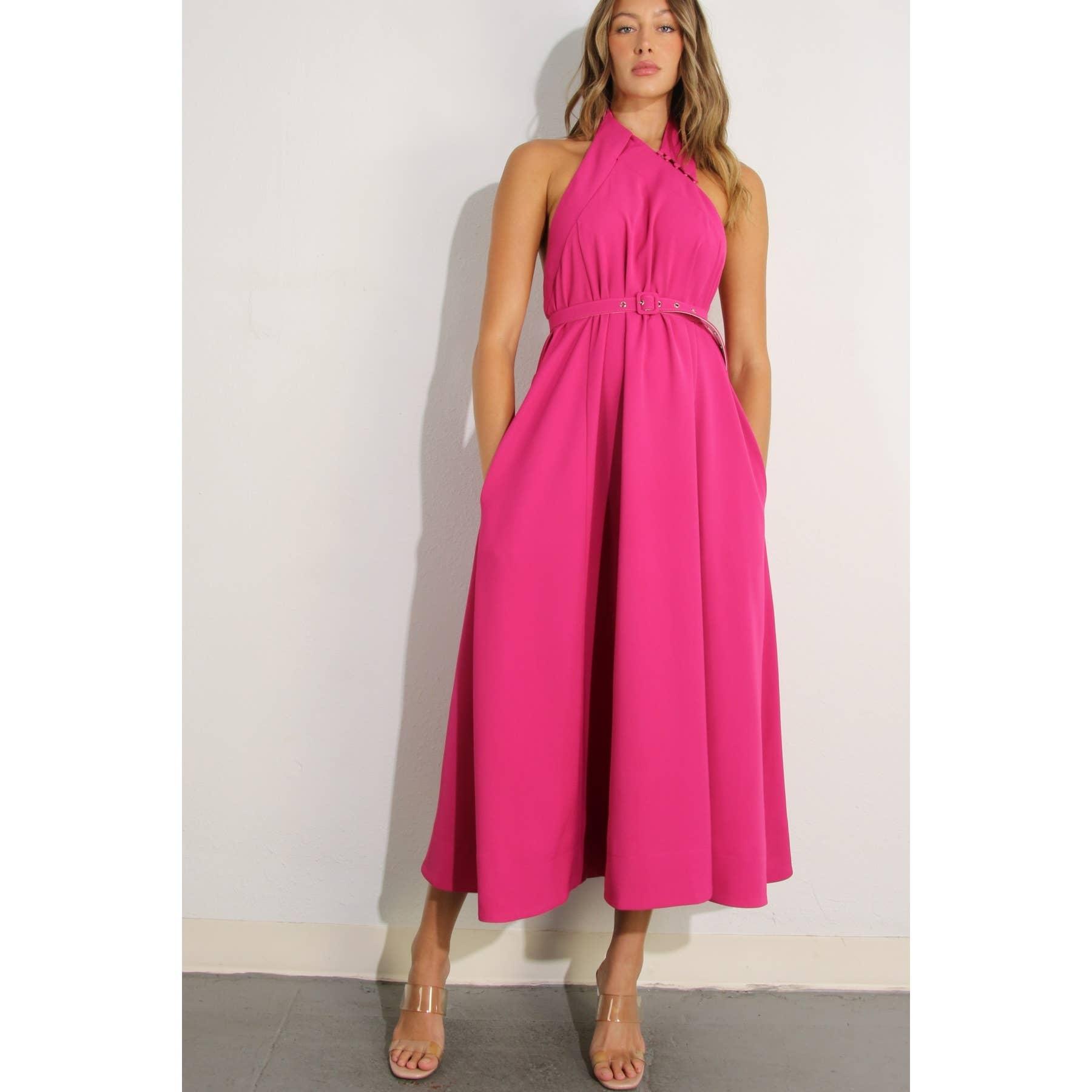 Icon Halter Dress Product Image