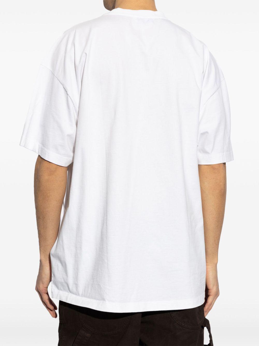 logo-graphic-print cotton t-shirt  Product Image