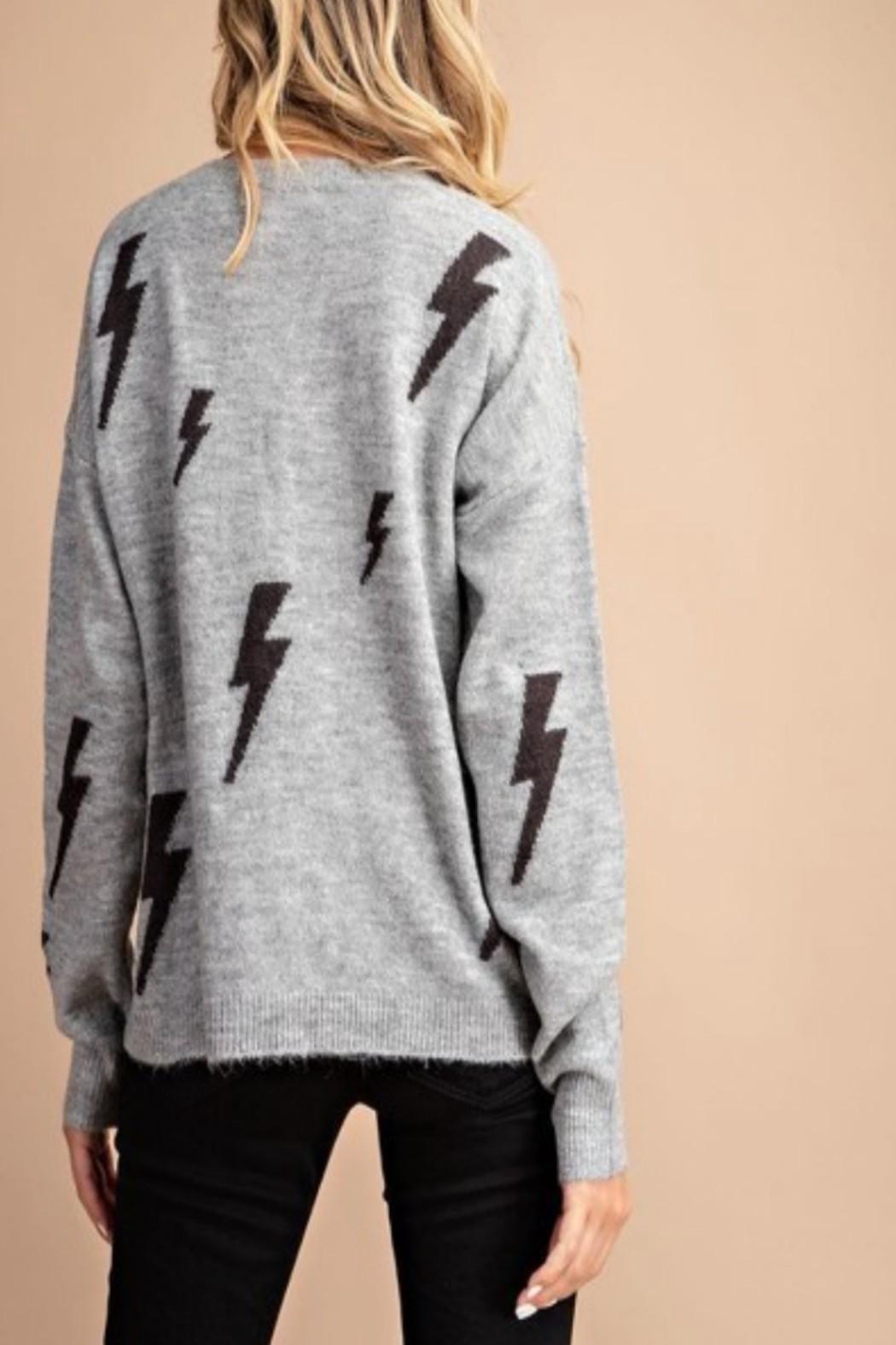 Thunderbolt Pullover Sweater Product Image