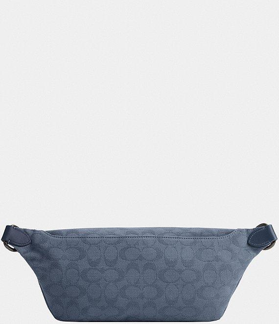 COACH Signature Canvas Jacquard Leather League Belt Bag Product Image