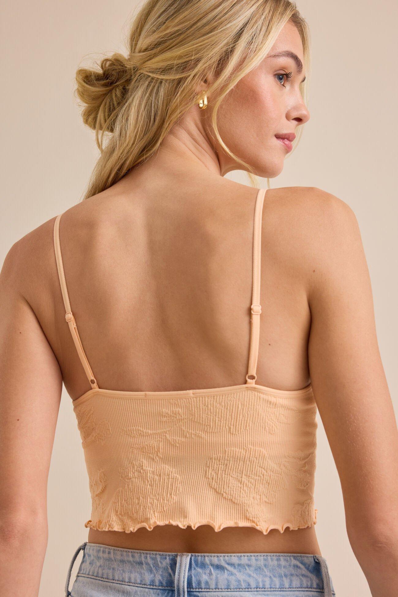 Perry Sleeveless Jacquard Cami Product Image