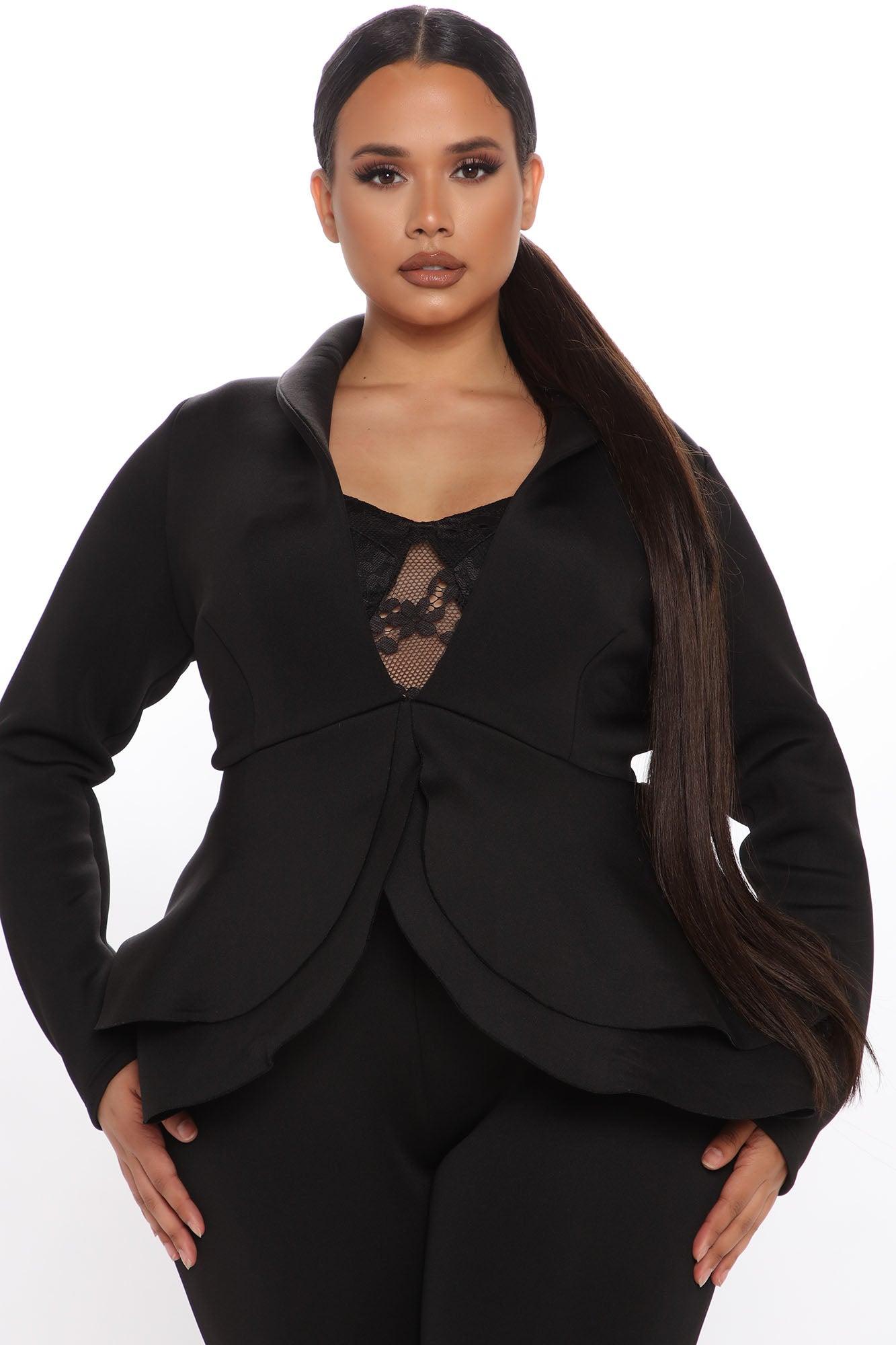 Penelope Scuba Set - Black Product Image