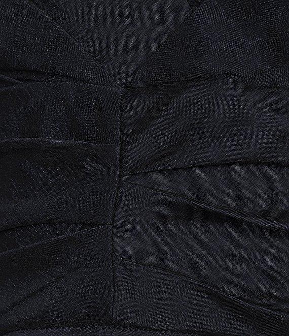 Alex Evenings Sleeveless V-Neck Stretch Taffeta A-Line Dress Product Image