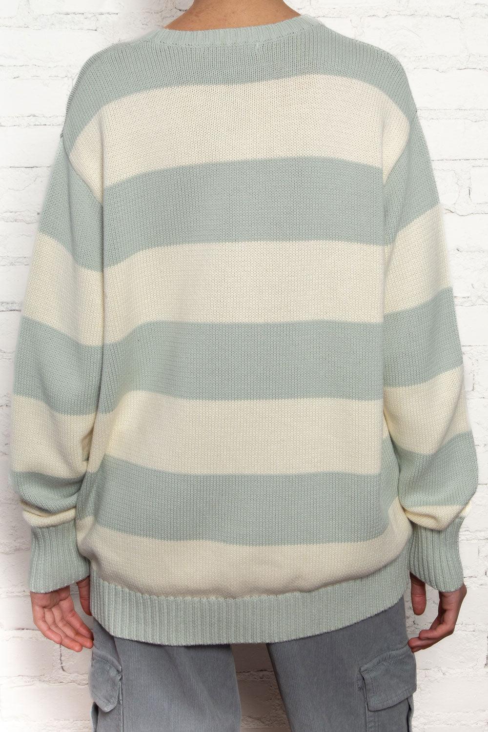 Brianna Cotton Thick Stripe Sweater Product Image