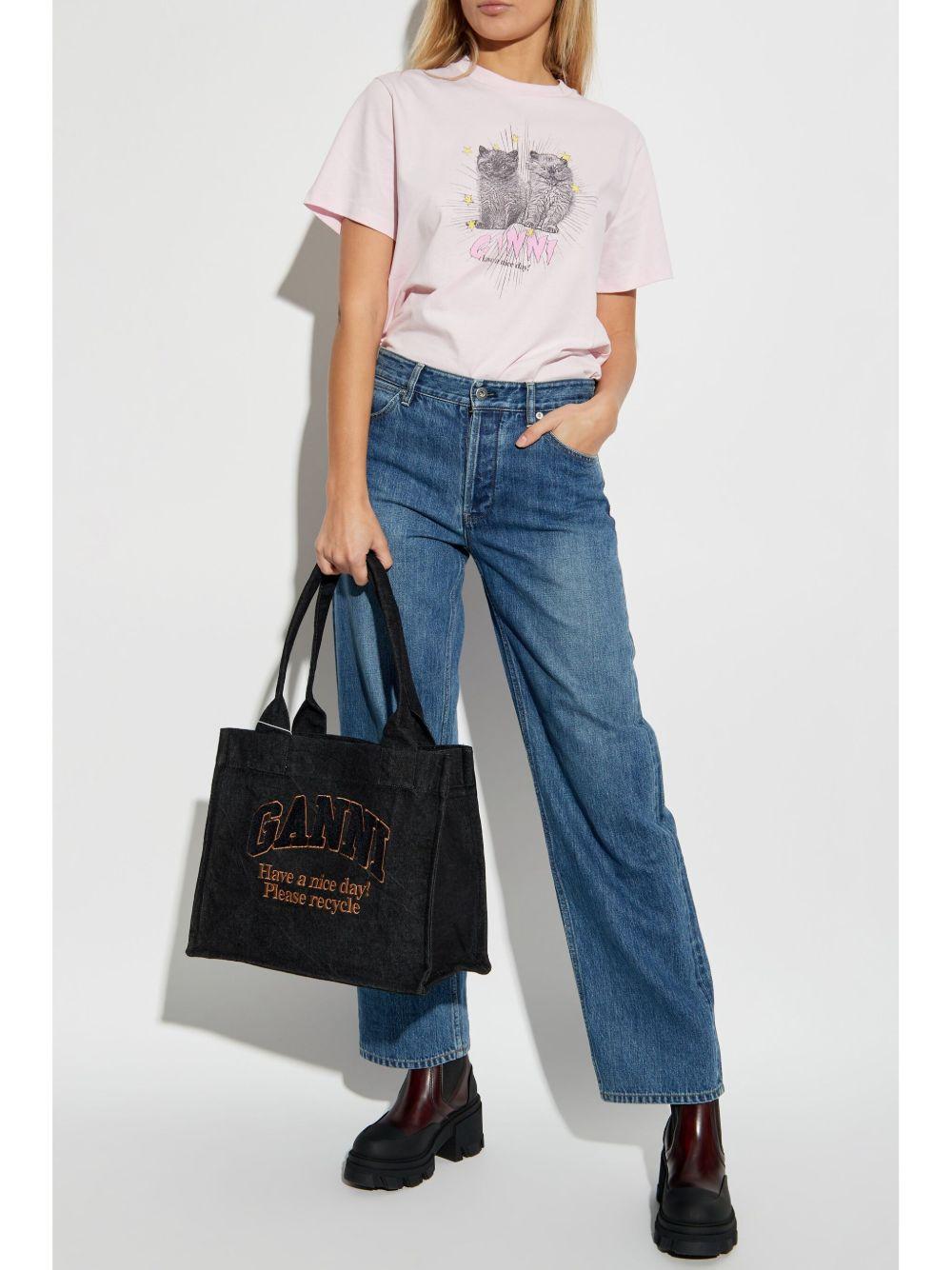 cats-print T-shirt Product Image