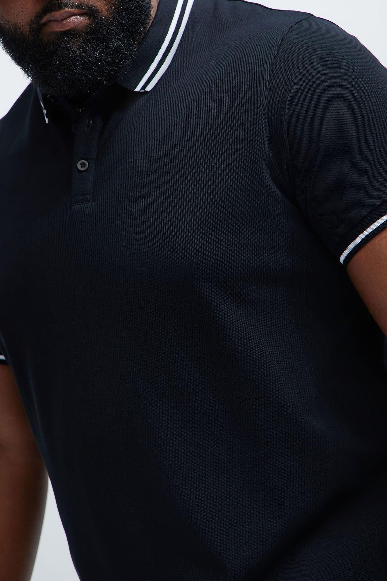 Wilson Short Sleeve Polo - Black Product Image