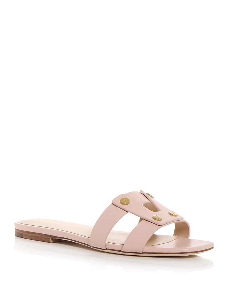 Womens Via Slide Leather Sandals Product Image